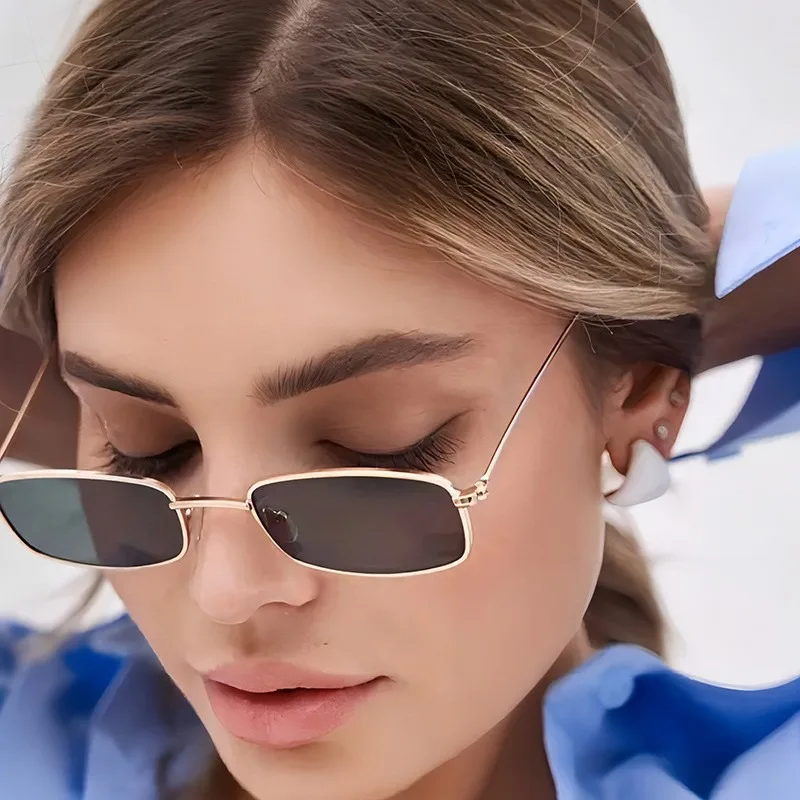 New Small Square Sunglasses Wo - Vintage Outdoor Fashion 评论和价格