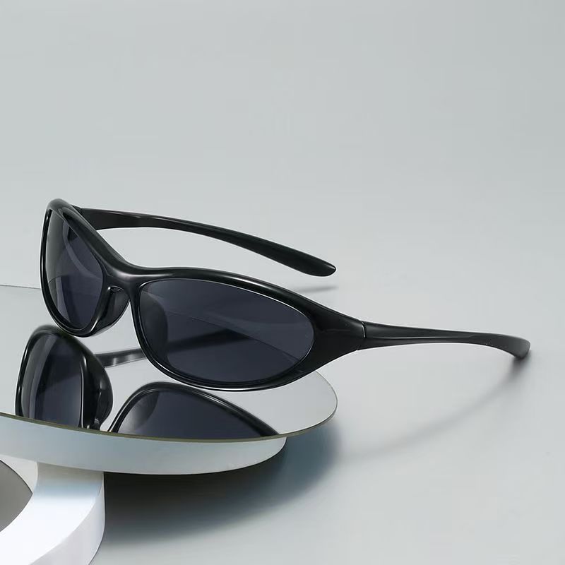 Y2K Punk Sports Sunglasses for - Vintage Fashion Enthusiasts 评论和价格
