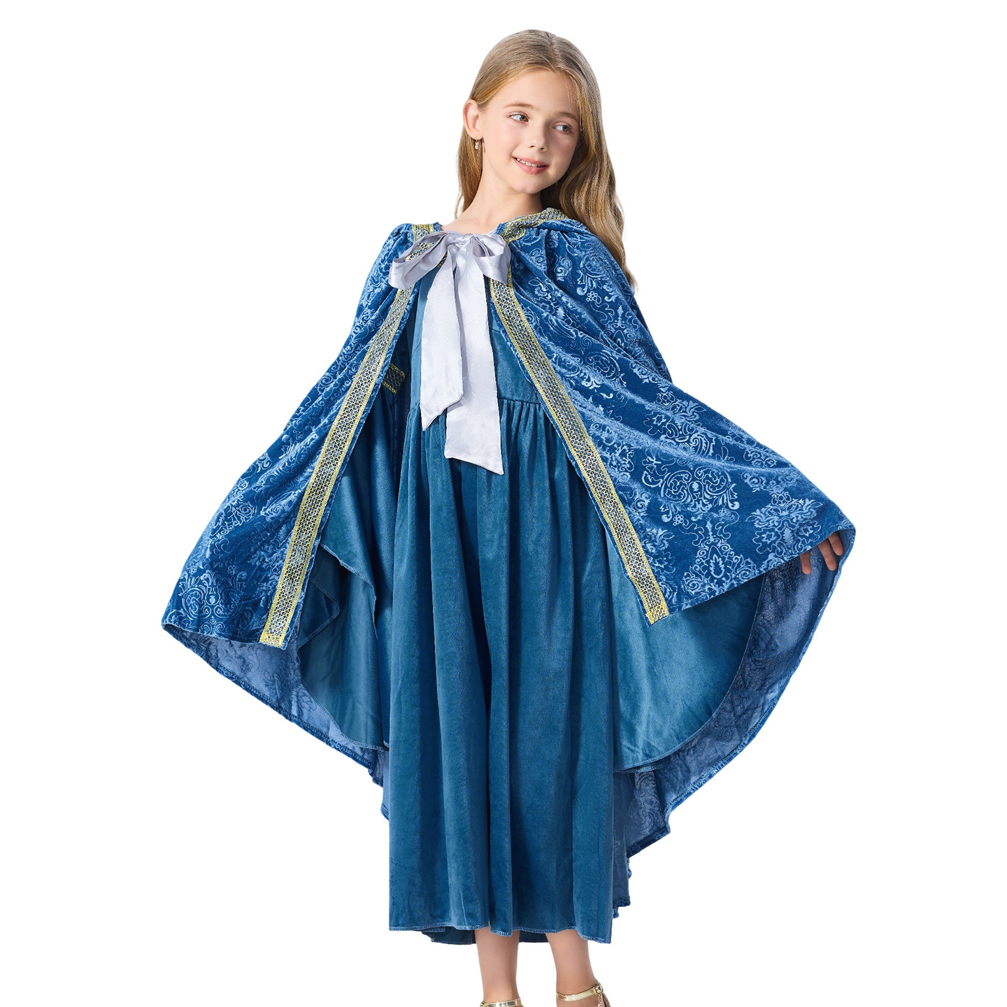Medieval Cosplay Princess Dres - Vintage Fashion Dresses 评论和价格