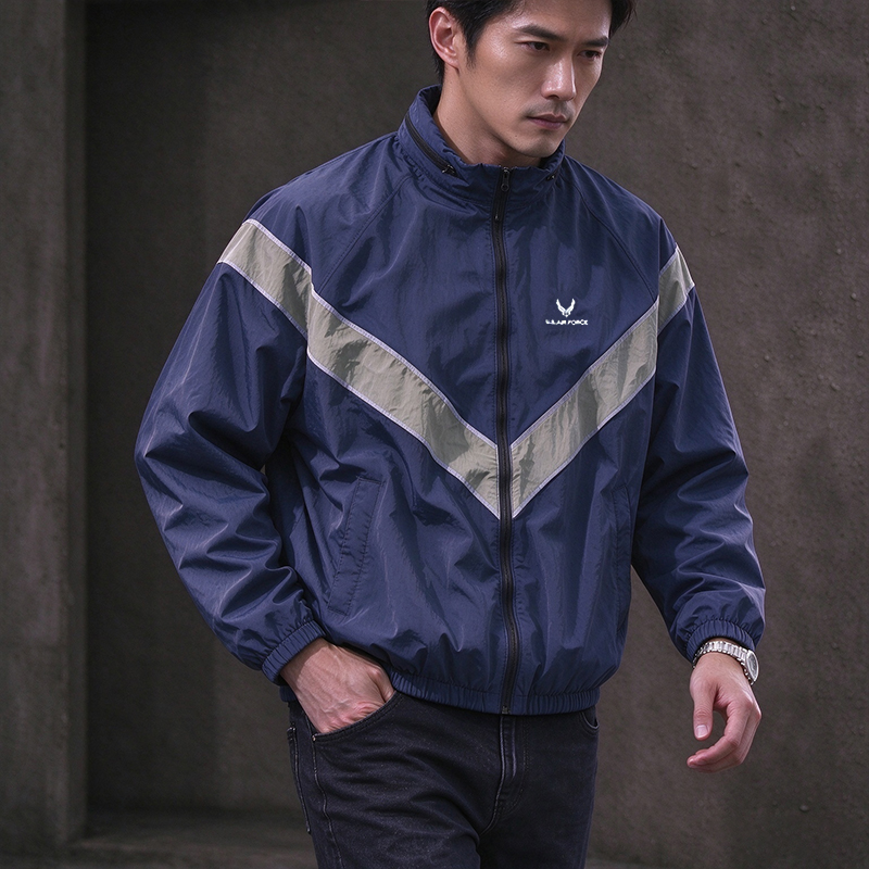 Men Vintage IPFU Military Wind - Vintage Windbreaker Nylon 评论和价格