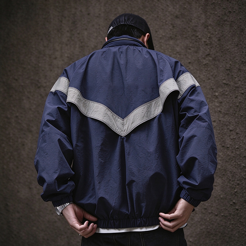 Men Vintage IPFU Military Wind - Vintage Windbreaker Nylon 评论和价格