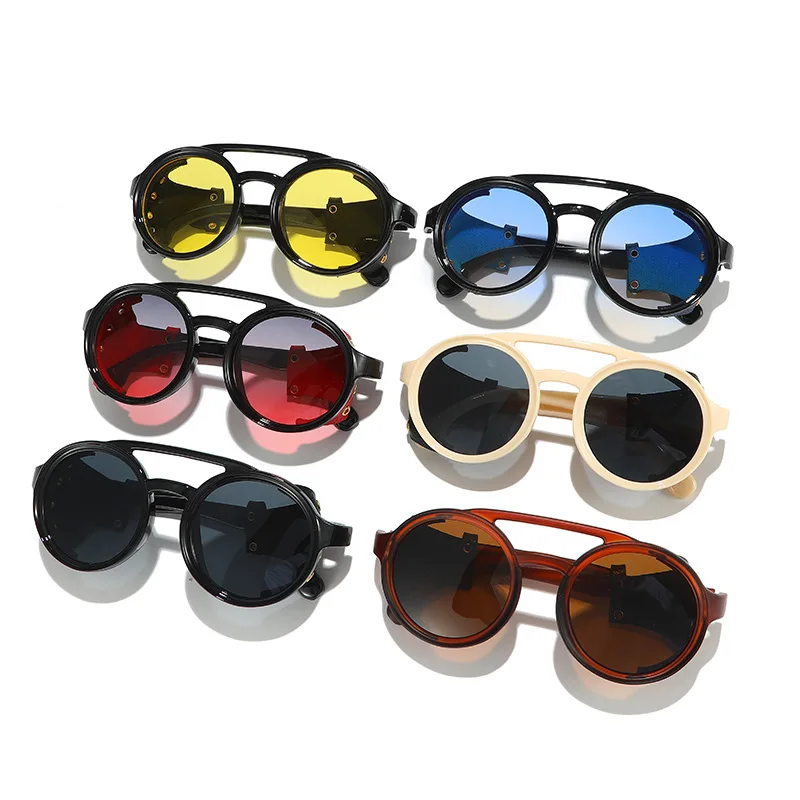 Retro Anti-UV Sunglasses Men W - Vintage Fashion Enthusiasts 评论和价格