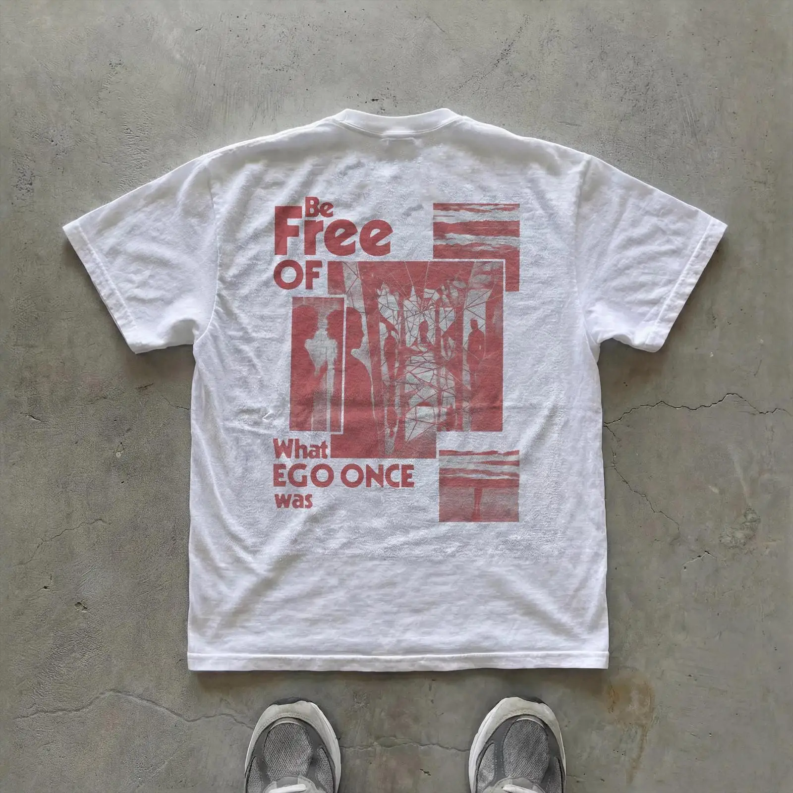 Be Free of Ego Quote T Shirt C - Vintage Fashion Quotes 评论和价格