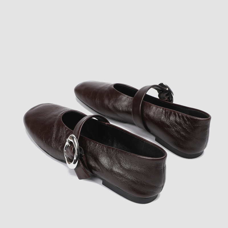 Women Mary Jane Shoes pu Leath - Vintage Fashion Online 评论和价格